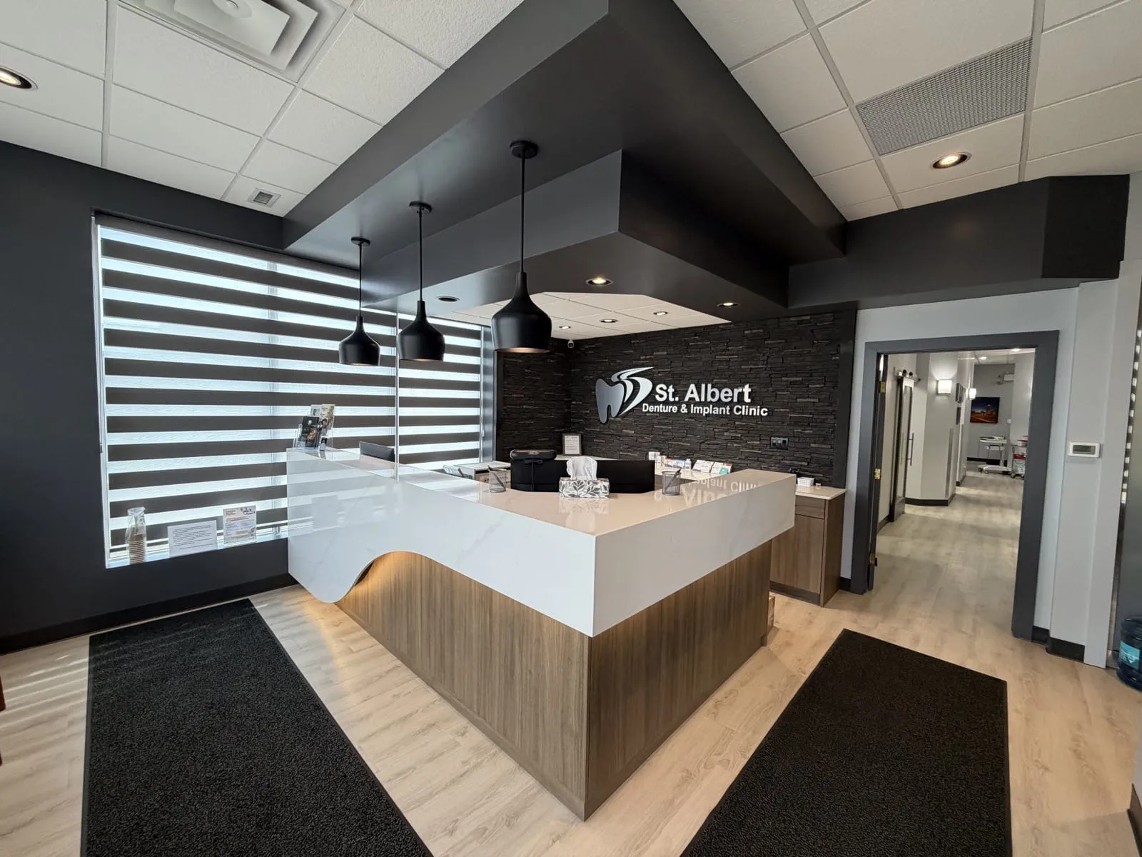 St. Albert Denture & Implant Studio - Reception area
